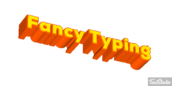 Fancy Typing Efecto de texto