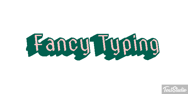 Fancy Typing Efecto de texto