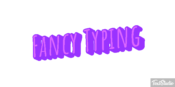 Fancy Typing Efecto de texto