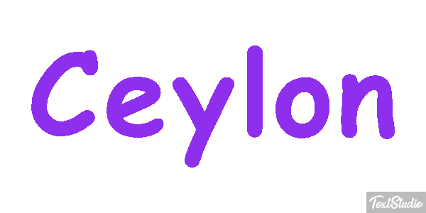 Ceylon Efekt tekstowy