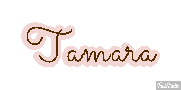 Tamara Efecto de texto