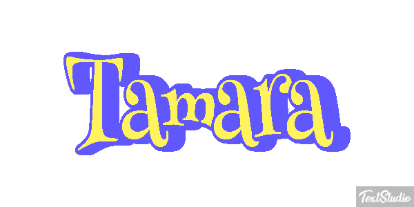 Tamara Efecto de texto