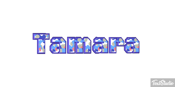 Tamara Efecto de texto