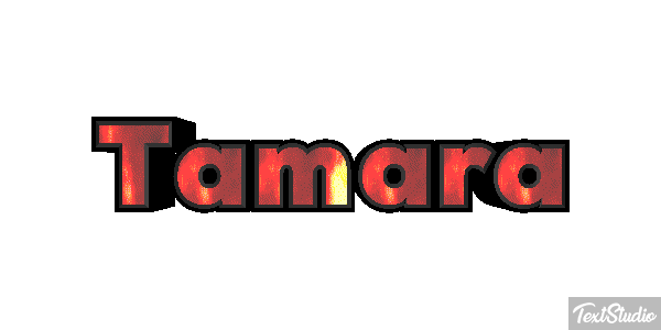 Tamara Efecto de texto