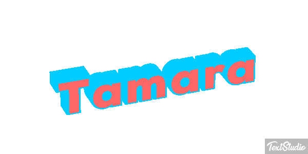 Tamara Efecto de texto