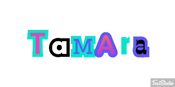 Tamara Efecto de texto