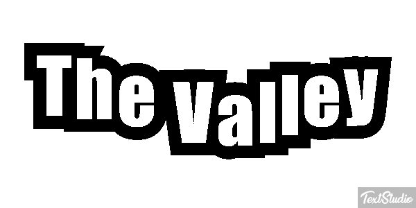The Valley Effetto testo