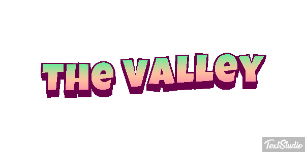 The Valley Effetto testo