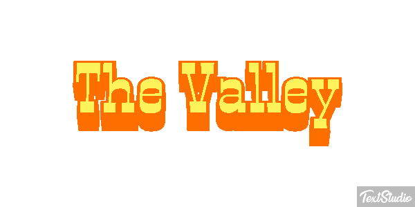 The Valley Effetto testo
