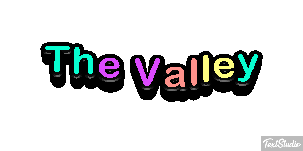 The Valley Effetto testo
