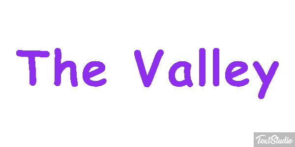 The Valley Effetto testo