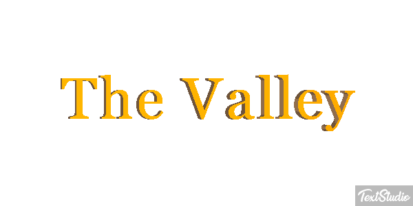 The Valley Effetto testo