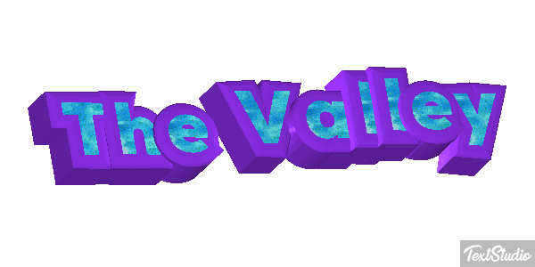 The Valley Effetto testo