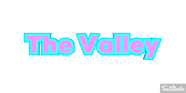 The Valley Effetto testo