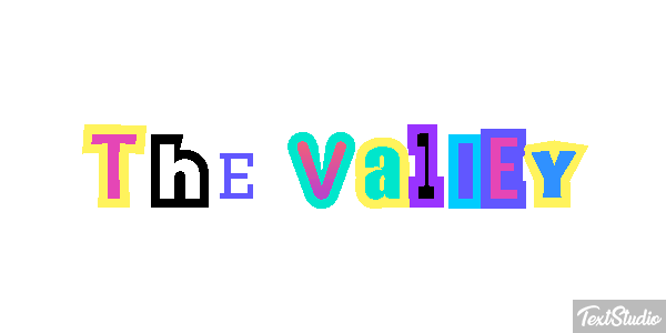 The Valley Effetto testo