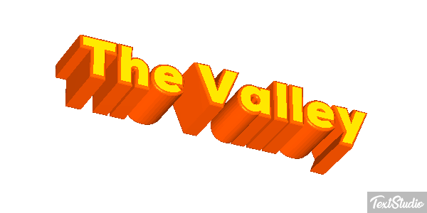The Valley Effetto testo