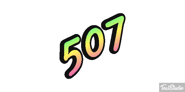 507 テキスト効果