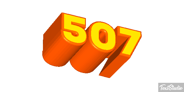 507 テキスト効果