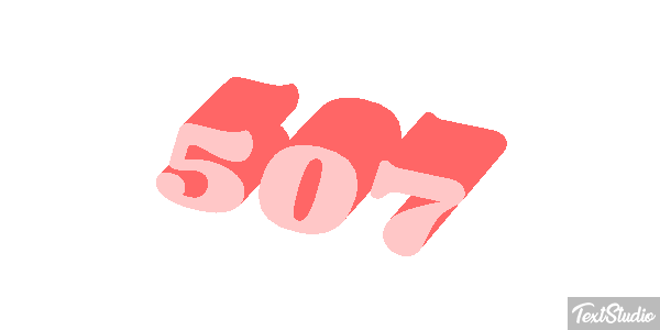 507 テキスト効果