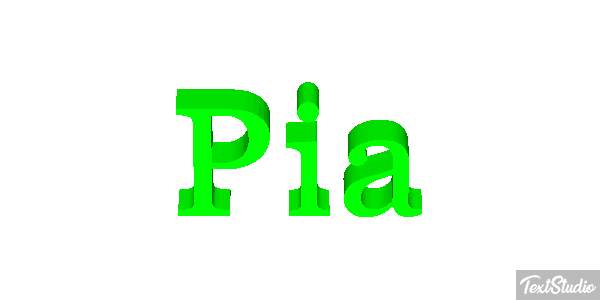 Pia Efeito do texto