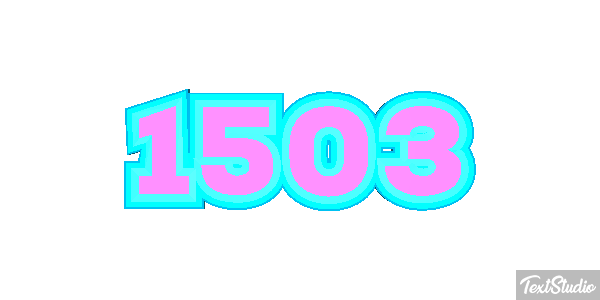 1503 Text effect