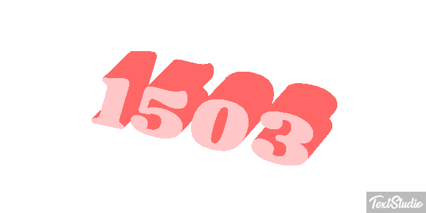 1503 Text effect