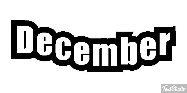 December Metin efekti