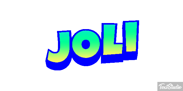 Joli Metin efekti