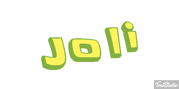 Joli Metin efekti