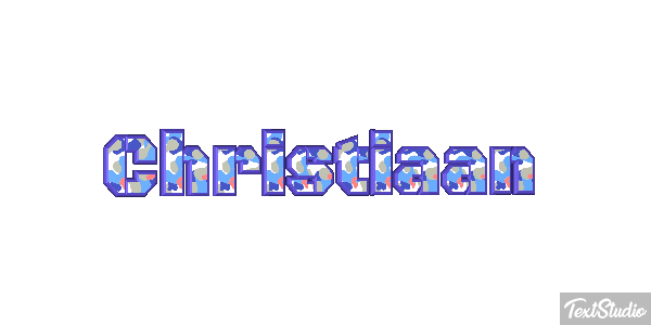 Christiaan Text effect