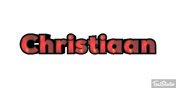 Christiaan Text effect
