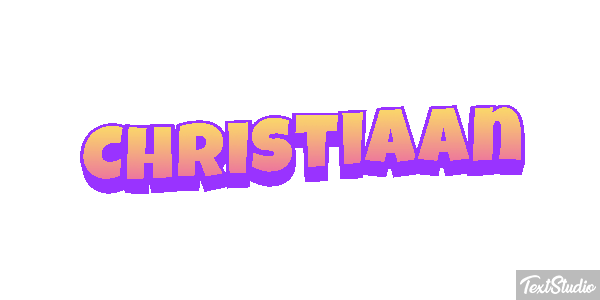 Christiaan Text effect