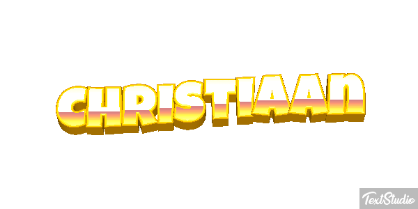 Christiaan Text effect