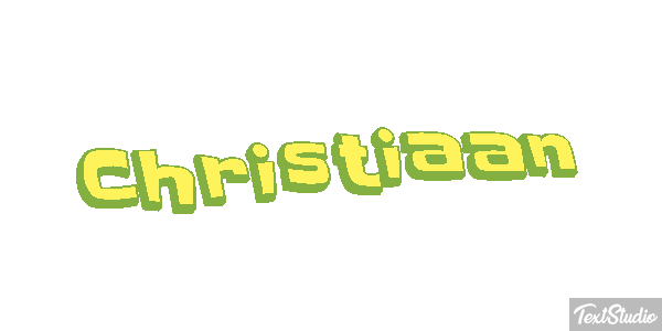 Christiaan Text effect