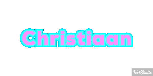 Christiaan Text effect