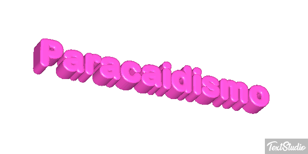 Paracaidismo Text effect