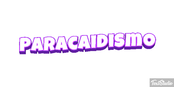 Paracaidismo Text effect