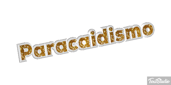 Paracaidismo Text effect