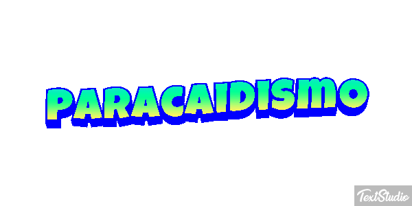 Paracaidismo Text effect