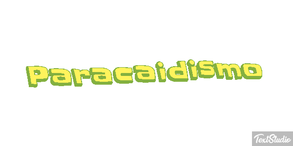Paracaidismo Text effect