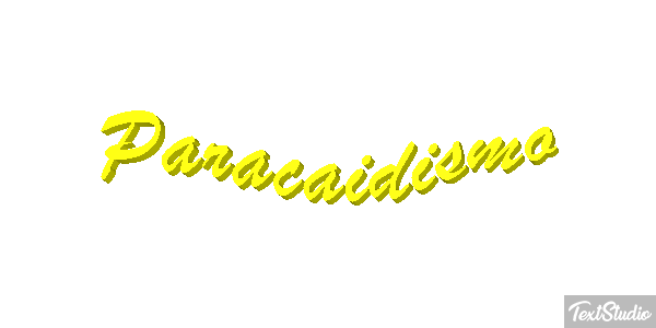 Paracaidismo Text effect