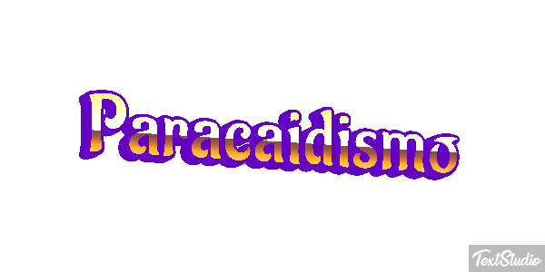 Paracaidismo Text effect