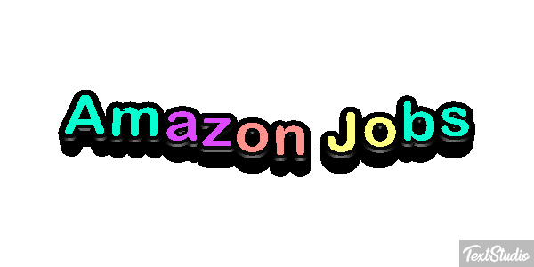 Amazon Jobs Effetto testo