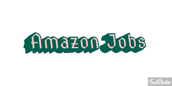 Amazon Jobs Effetto testo