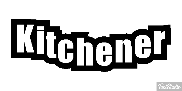 Kitchener Efecto de texto