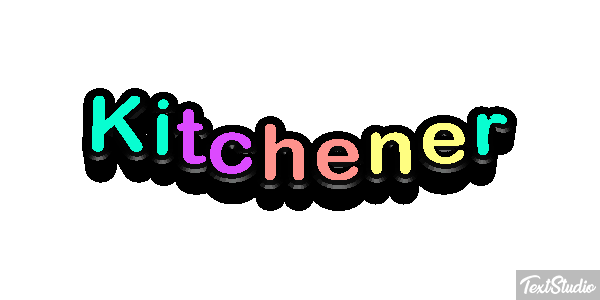 Kitchener Efecto de texto