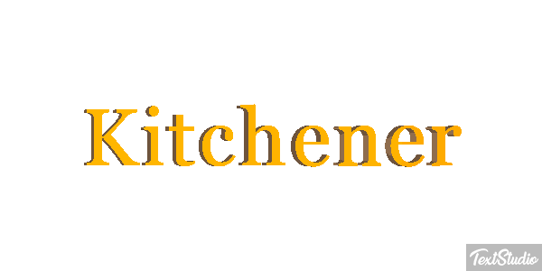 Kitchener Efecto de texto