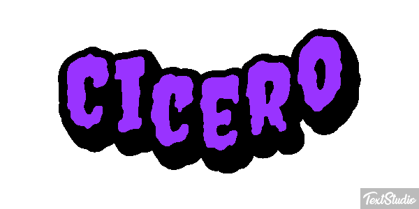 Cicero Text effect