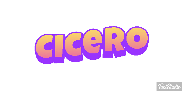 Cicero Text effect