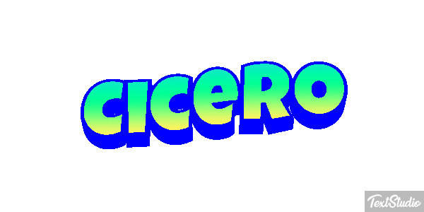 Cicero Text effect